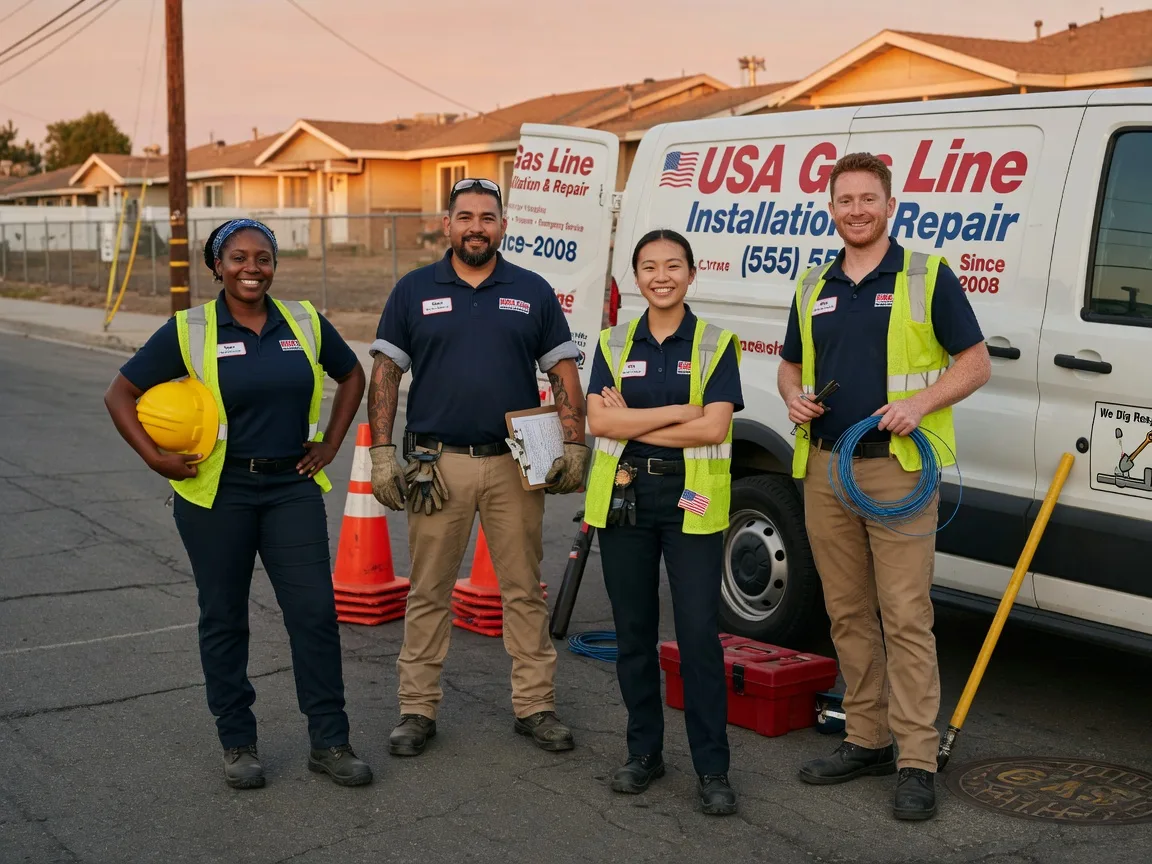 Gas Line Installation company in Carson, IA